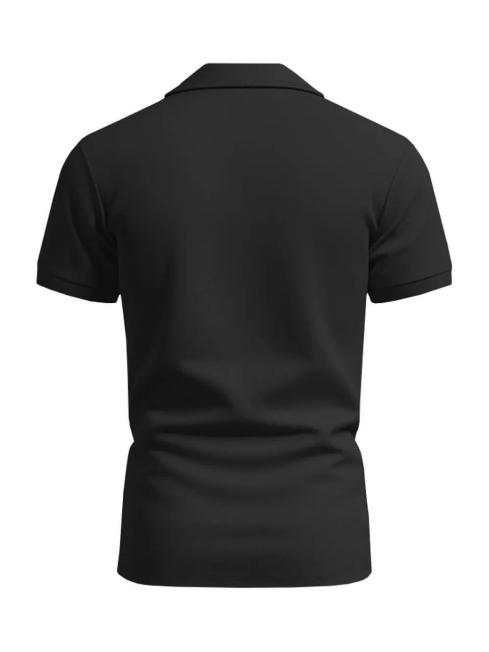 Men's Full Size Slim-Fit Short Sleeve Polo Plus Size, image 4