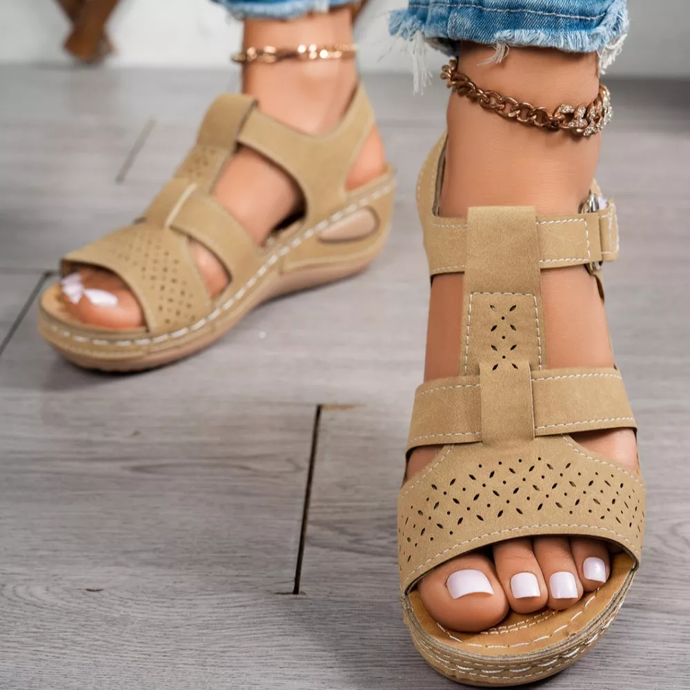 Open Toe Wedge Sandals, image 7