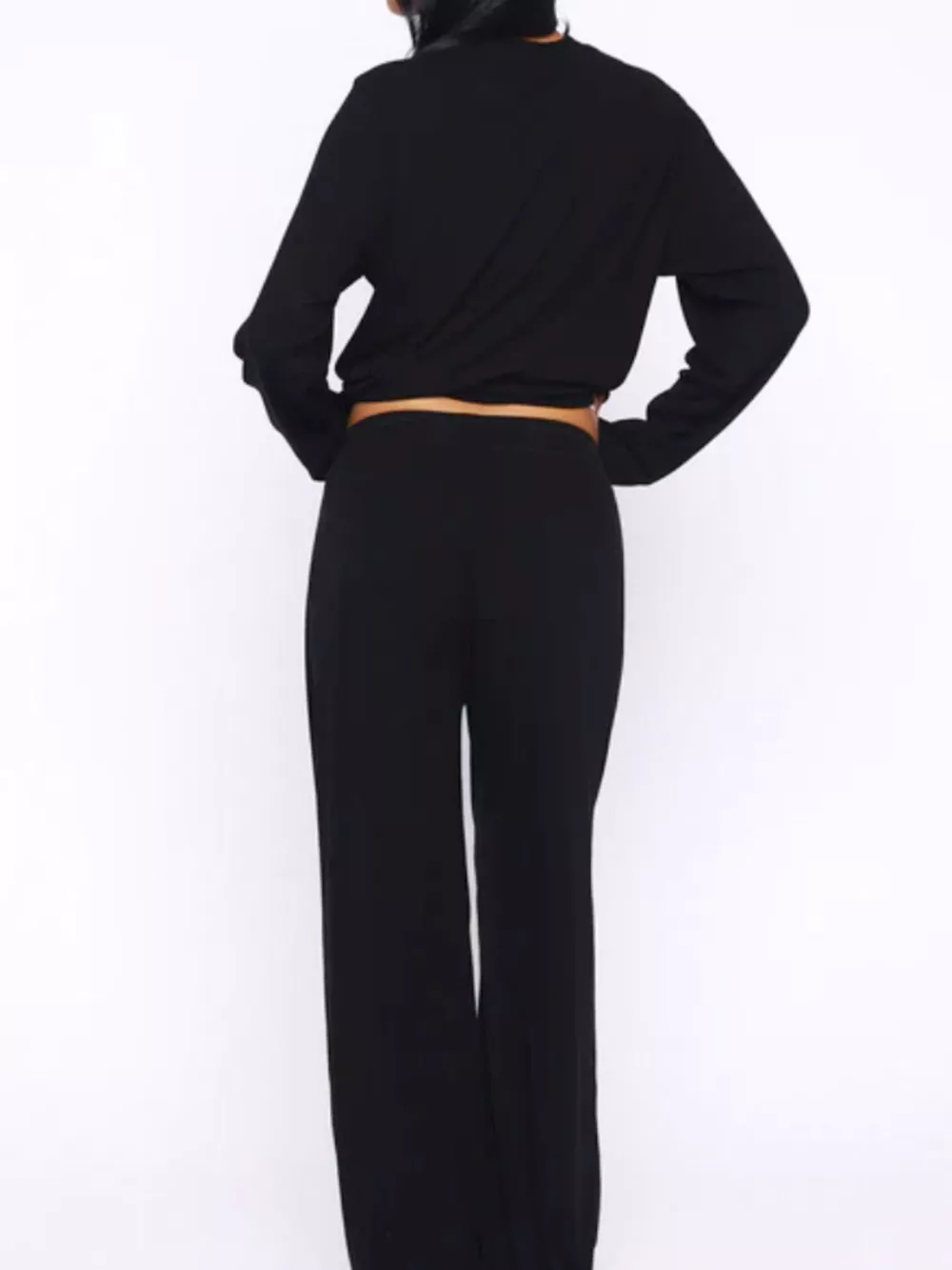 Relaxed Fit Long Sleeve Top and Pants Set, image 20