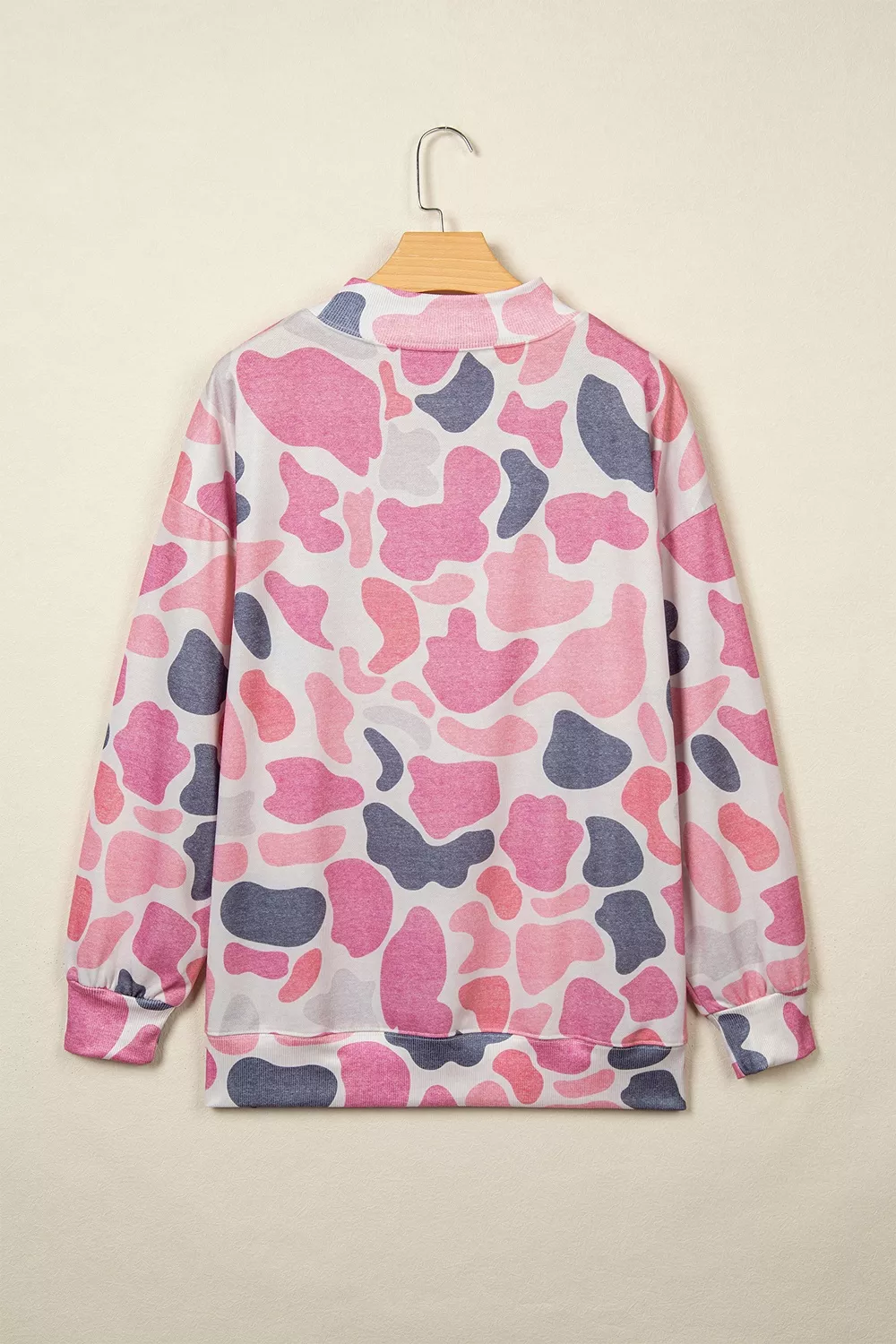 Camouflage Western Style Pullover Sweatshirt, image 4