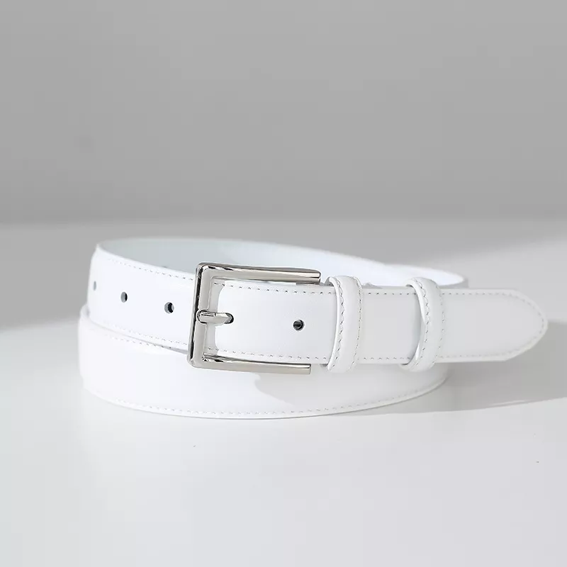 Silver Square Buckle Belt, image 6