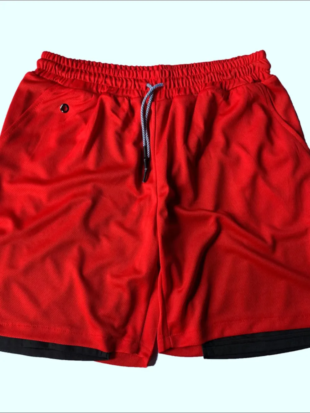 Men's Plus Size Drawstring Active Shorts with Pockets, image 7