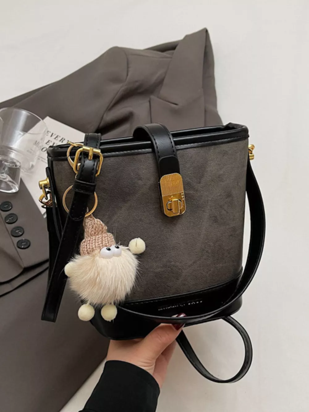Bucket Crossbody Bag, image 5