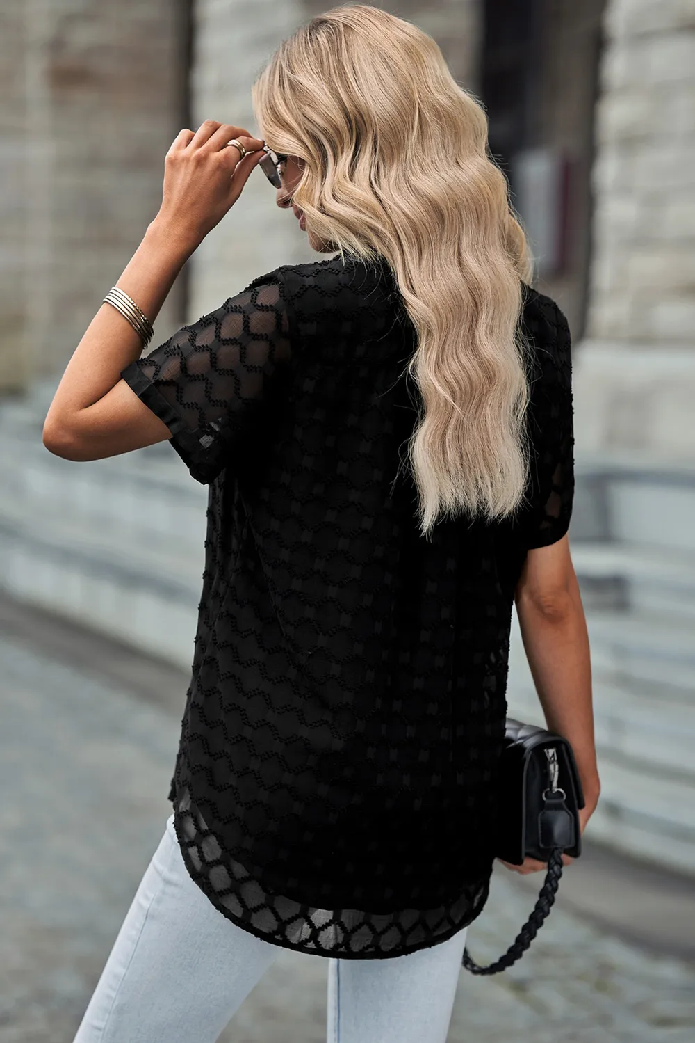 Button Up Short Sleeve Shirt, image 9