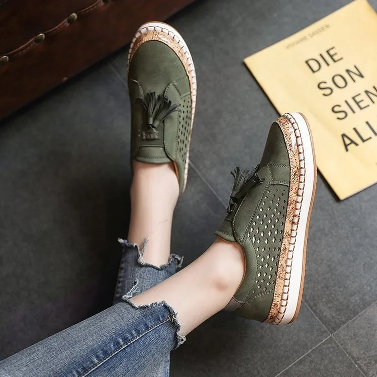 Tassel Round Toe Loafers, image 5