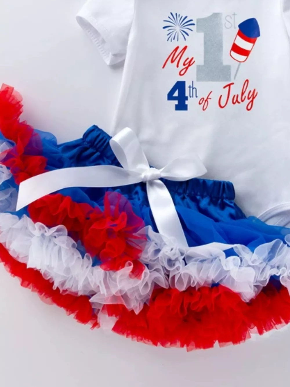 Children's First 4th of July Outfit Set, image 7