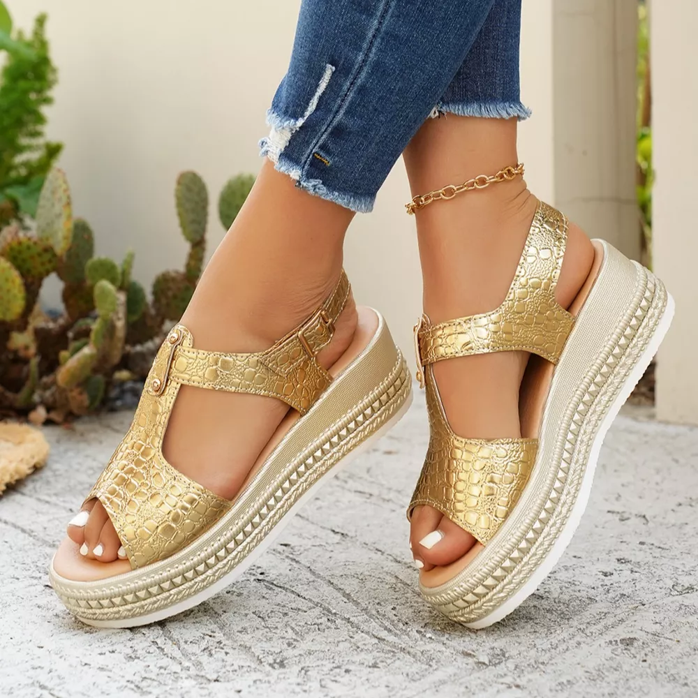 Open Toe Platform Sandals, image 3