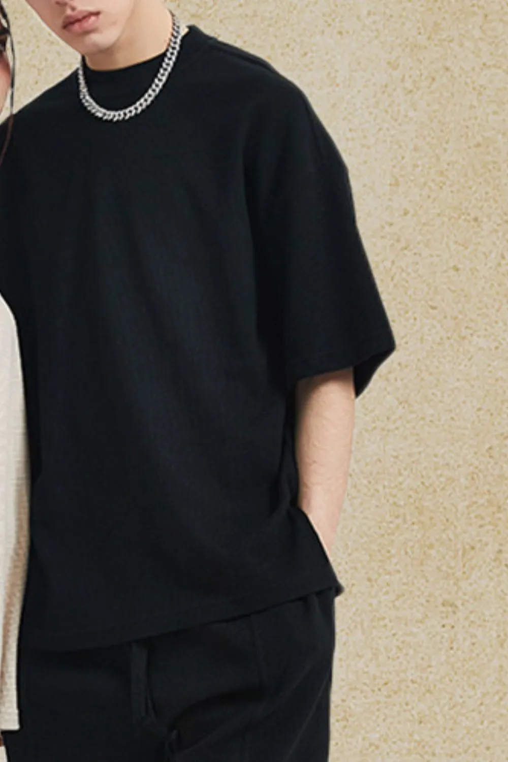 Men's Round Neck Half Sleeve T-Shirt, image 4