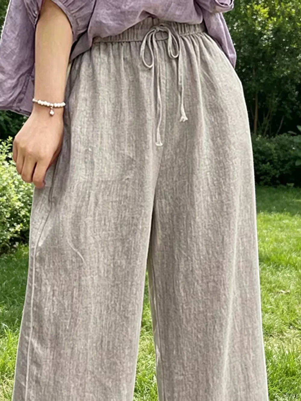 Casual Wide Leg Pants, image 4
