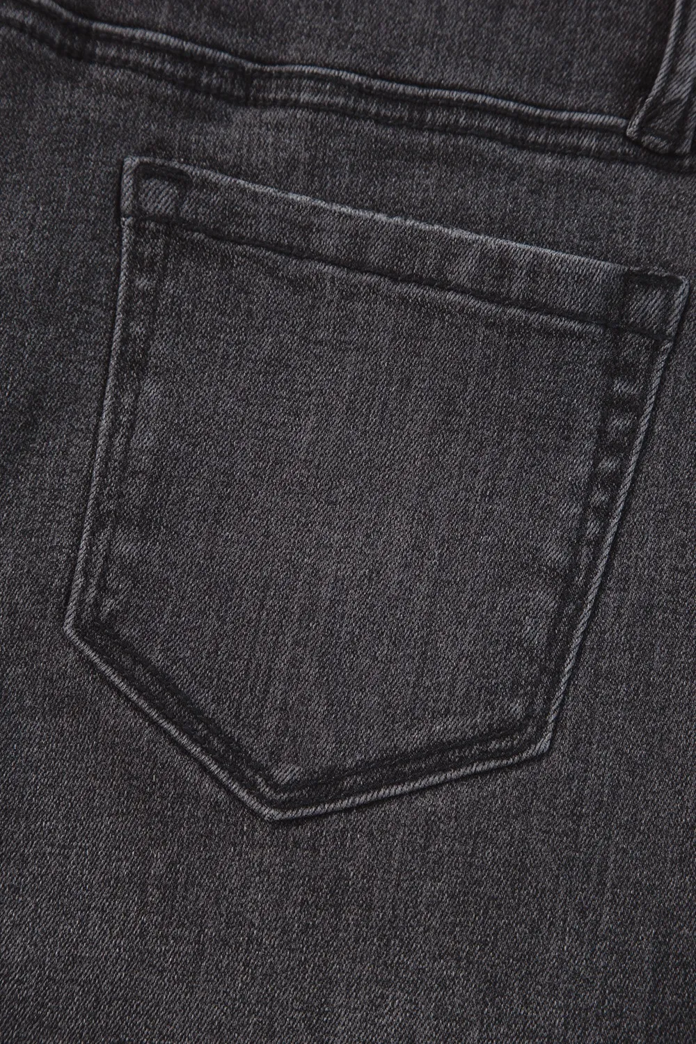 High-Waisted Wide-Leg Vintage Wash Jeans, image 27