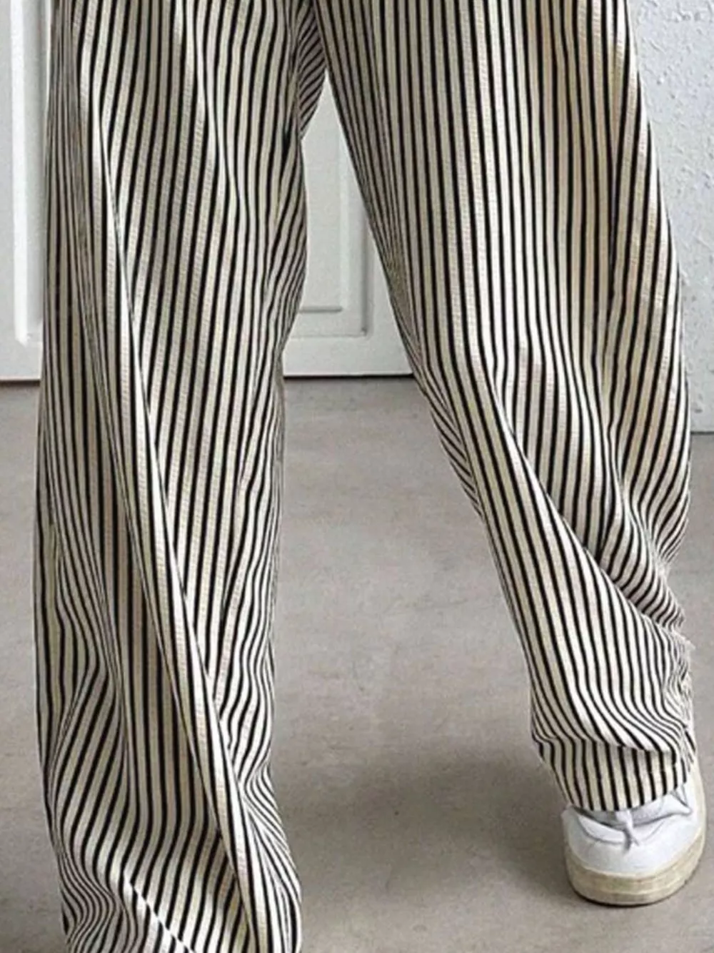 Striped Wide Leg Pants, image 2