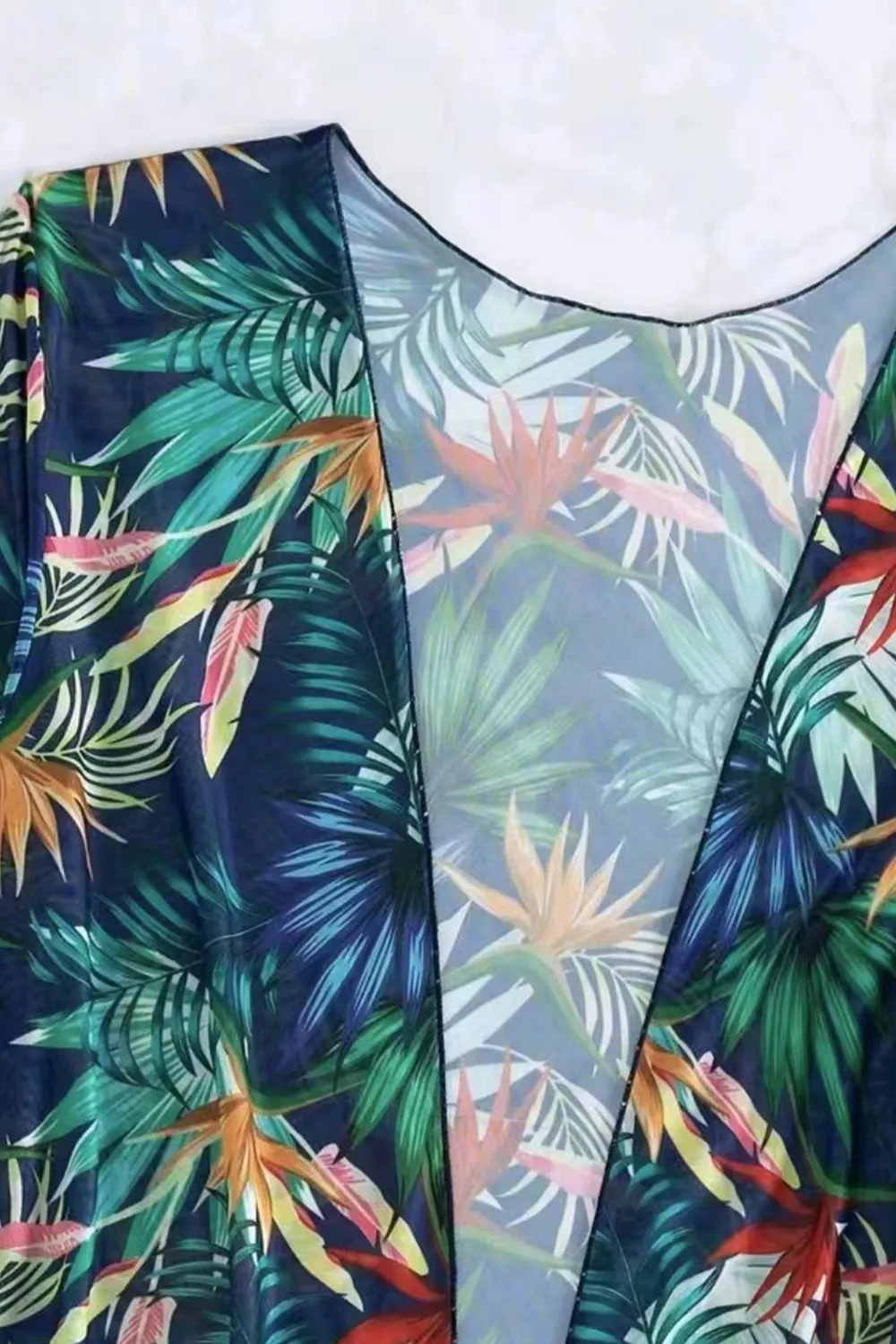 Printed Halter Neck Three-Piece Swim Set, image 4