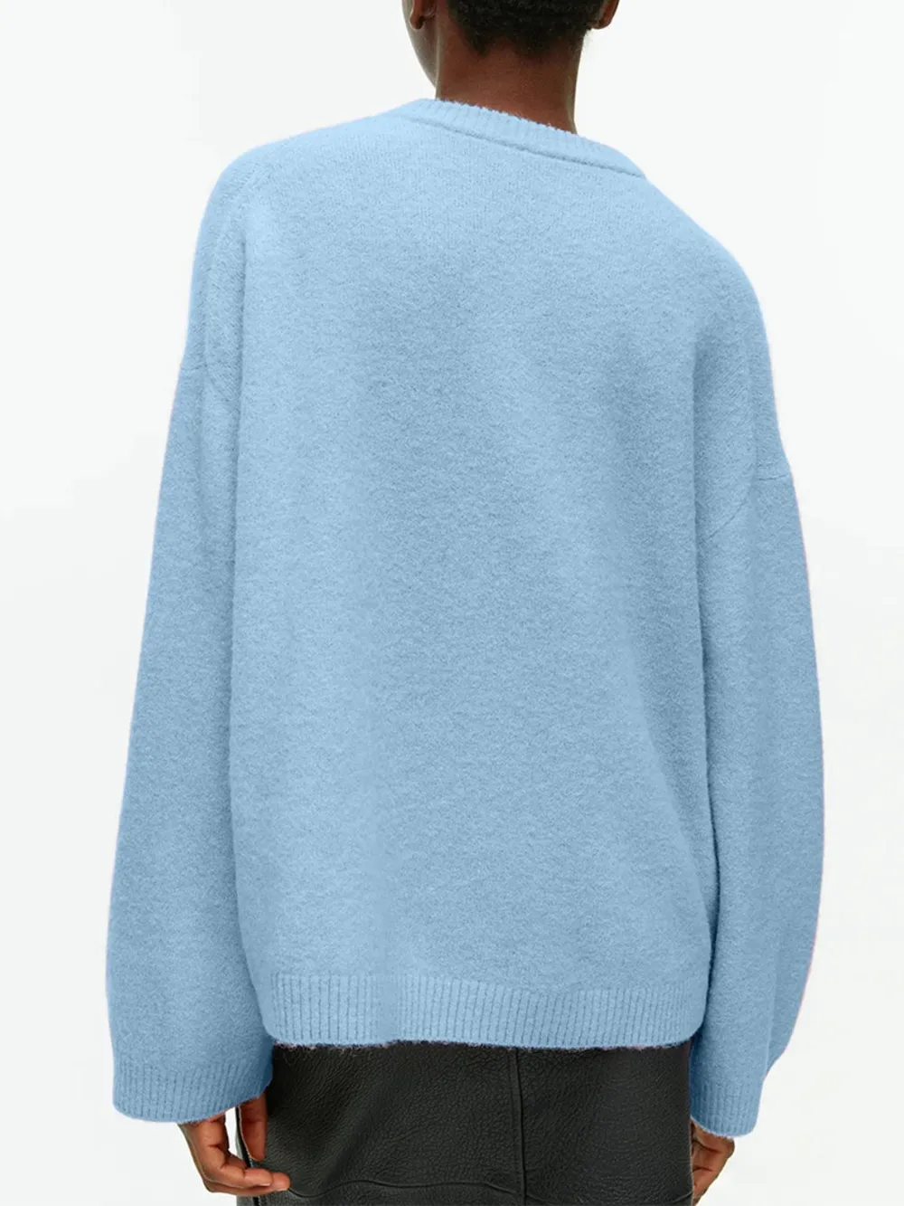 Round Neck Drop Shoulder Sweater, image 30