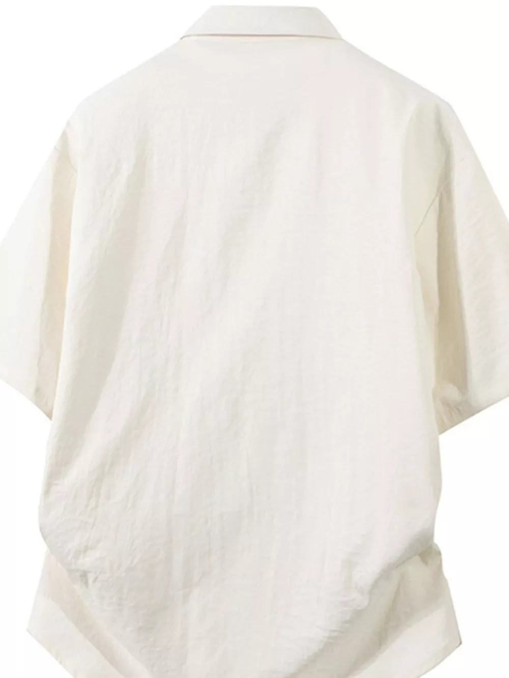 Men's Plus Size Casual Short Sleeve Button-Down Shirt, image 6