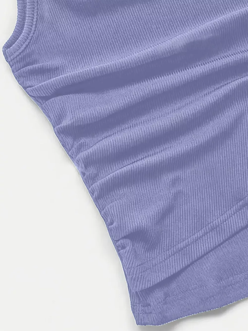 Side Tie Round Neck Tank and Pants Set, image 12