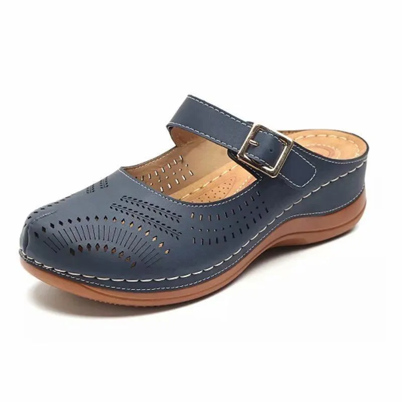 Adjustable Buckle Strap Sandals, image 2