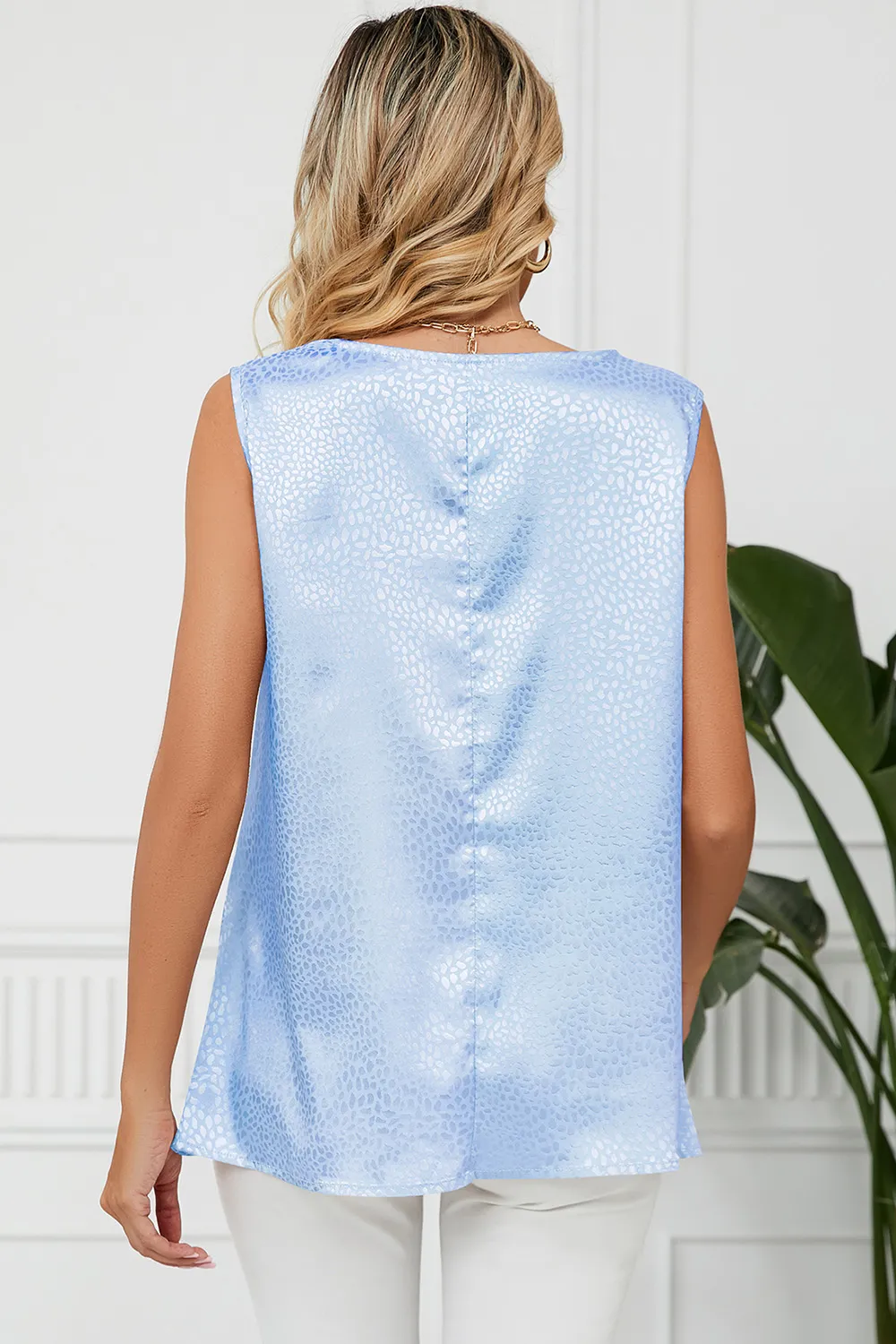 Ruched Cowl Neck Tank, image 20