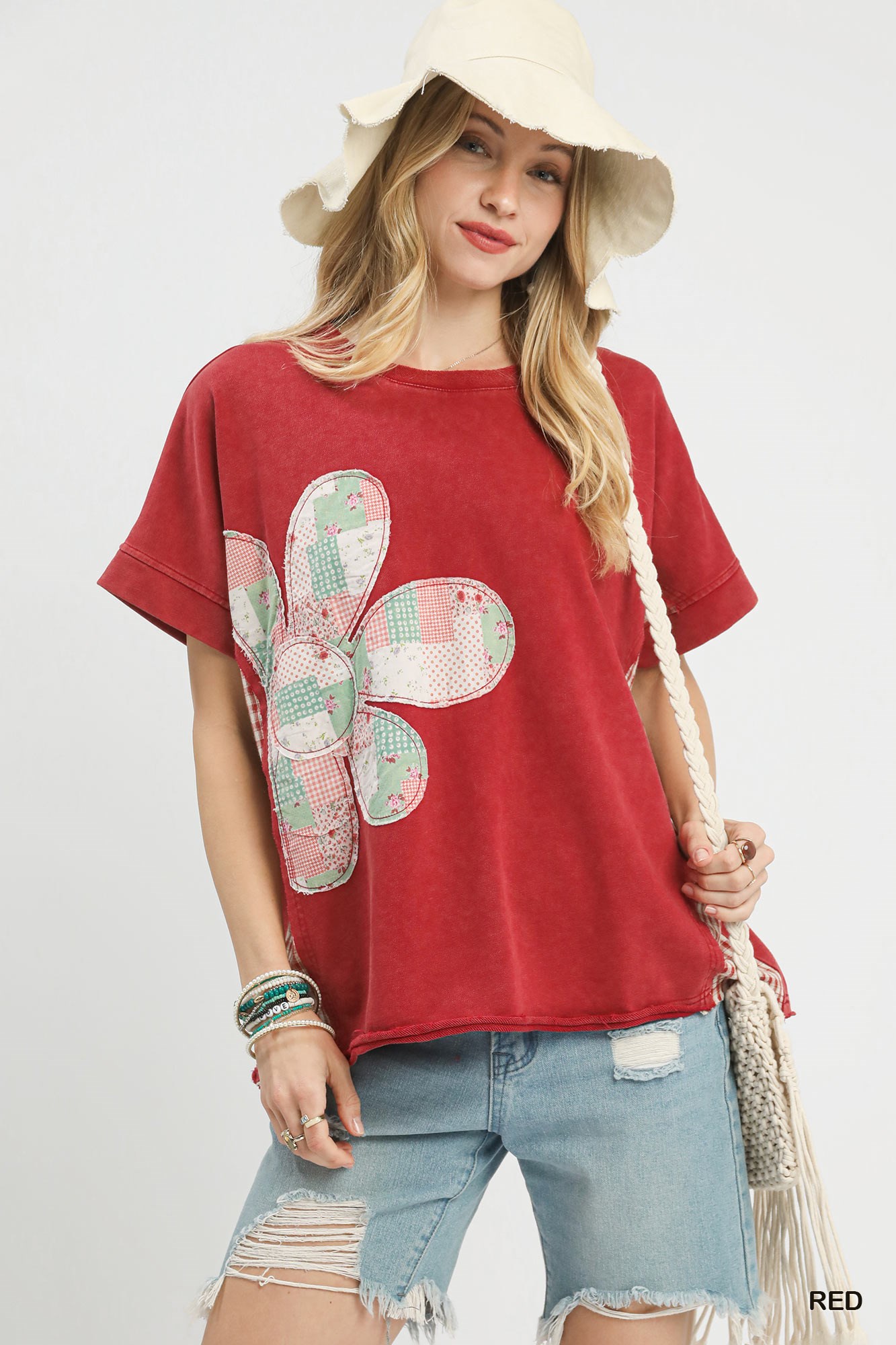 Mineral Wash French Terry Top