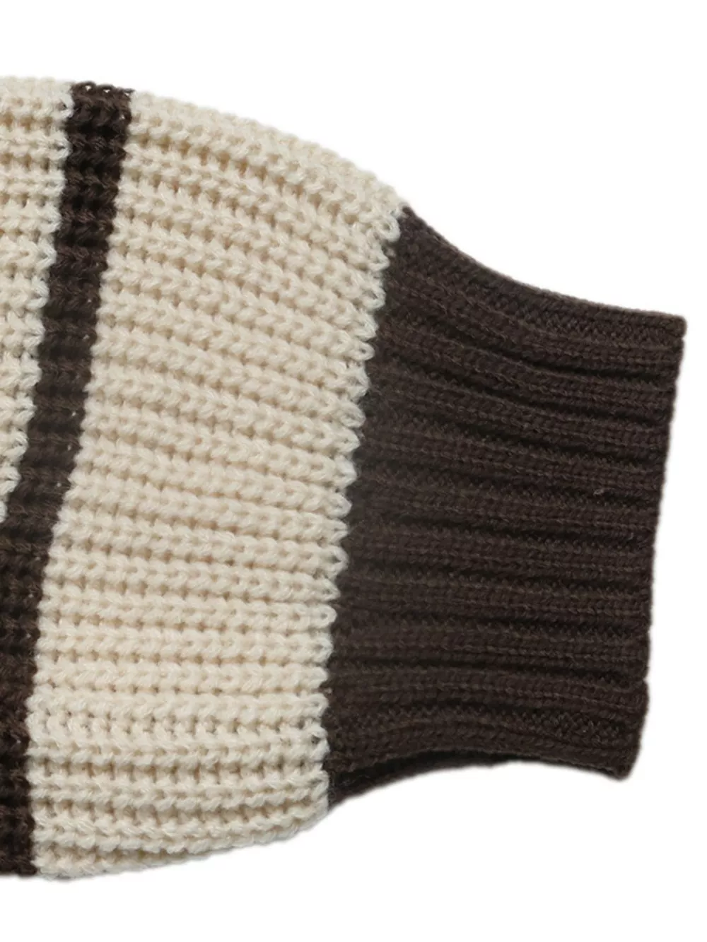 Striped Knit Polo Sweater, image 8