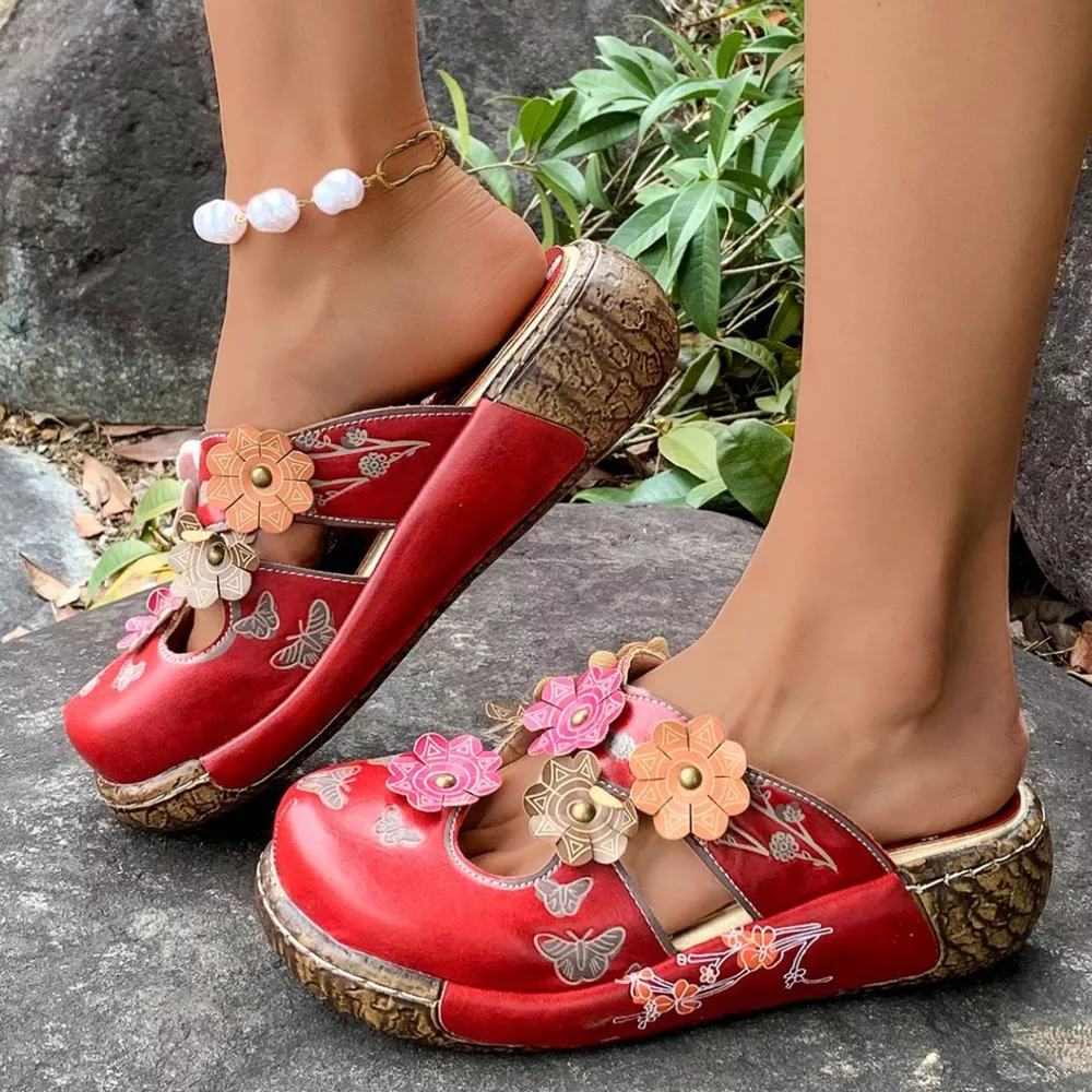 Round Toe Platform Sandals, image 6