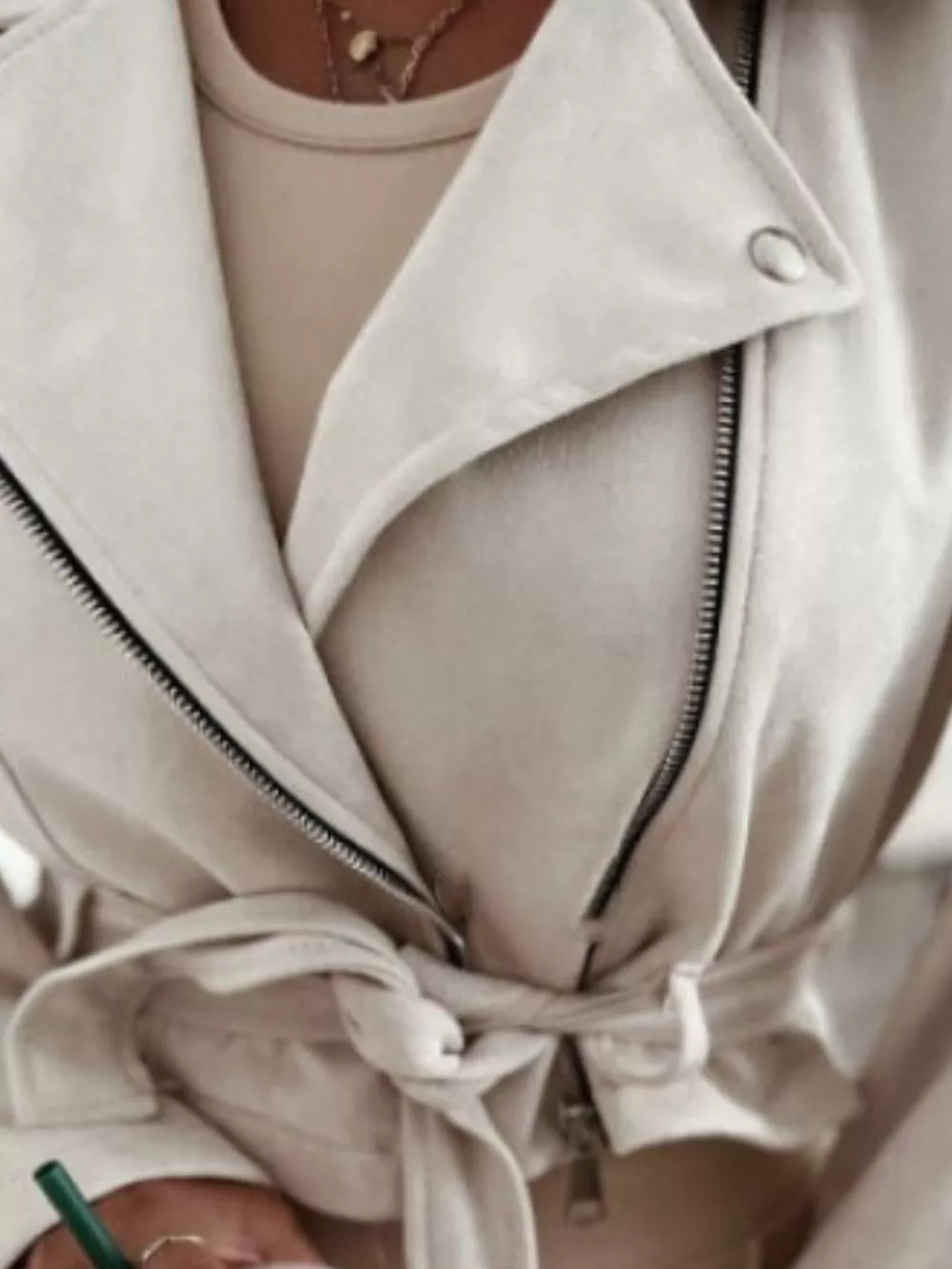 Zip Up Cropped Jacket, image 3