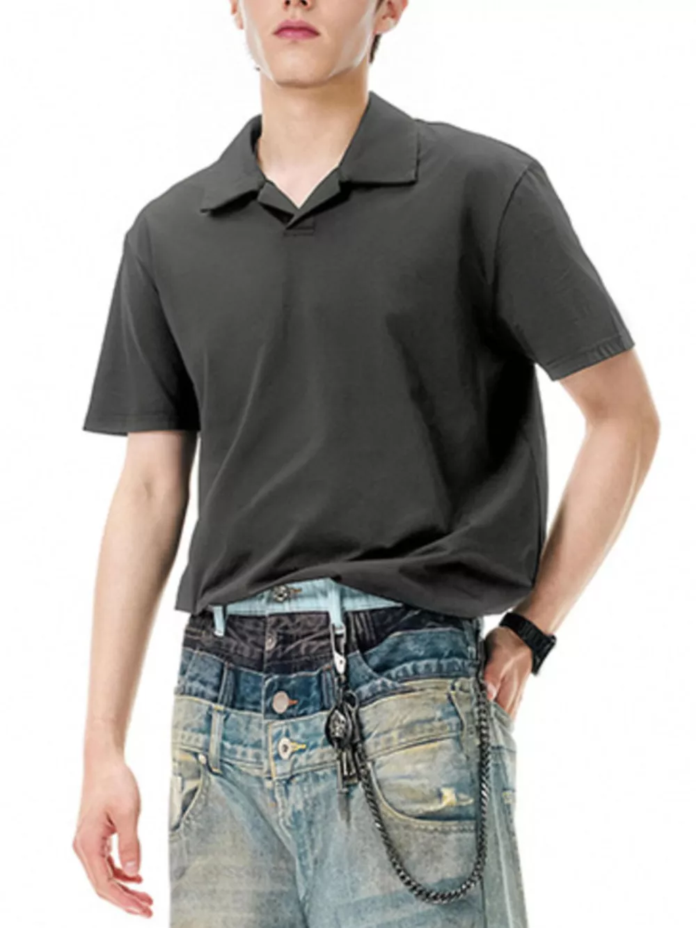 Men's Classic Fit Short Sleeve Polo, image 7