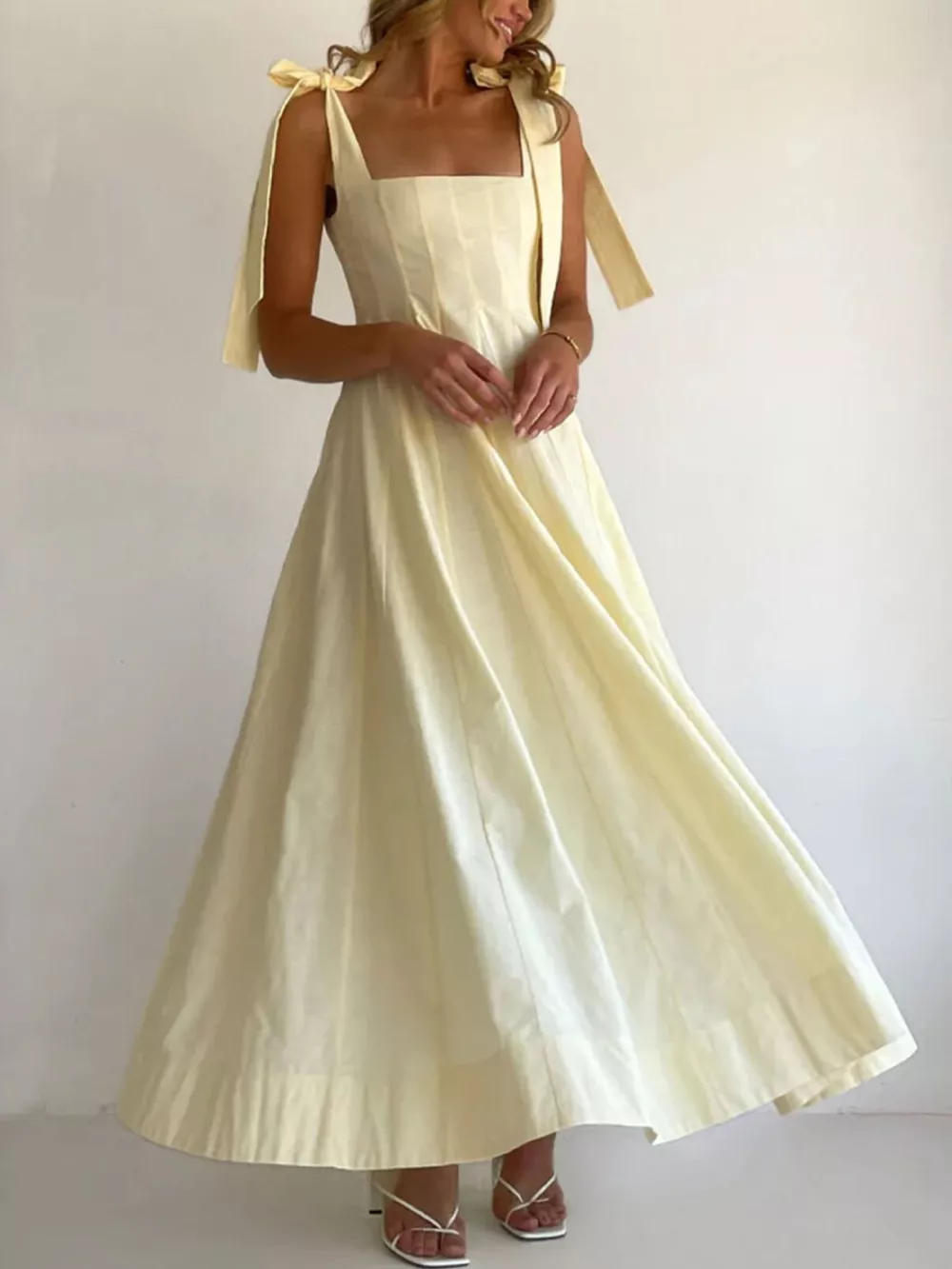 Gradient Tie Shoulder Maxi Dress, image 29