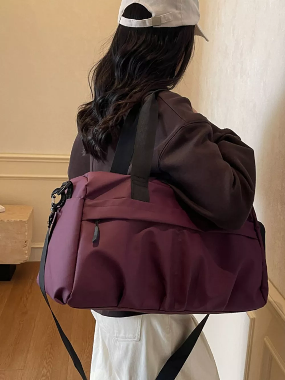 Oxford Cloth Travel Duffel Bag, image 10