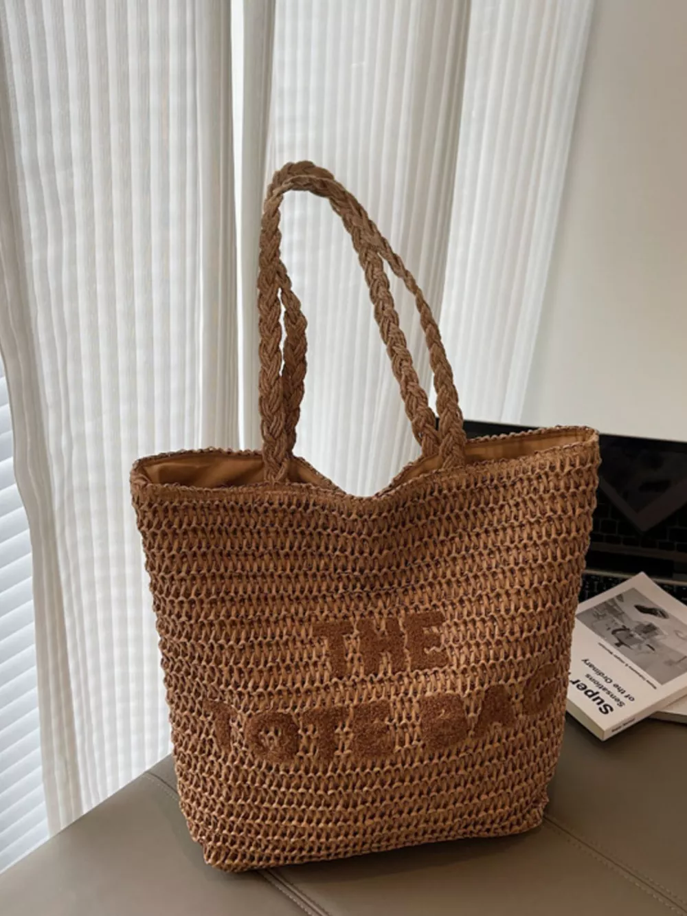 Straw Woven Shoulder Bag