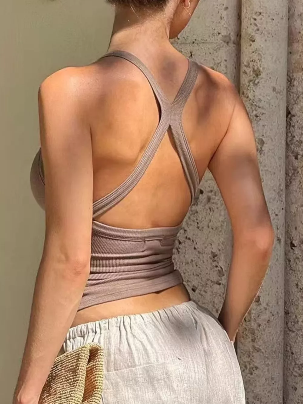 Crisscross Back Slim Fit Cami, image 13
