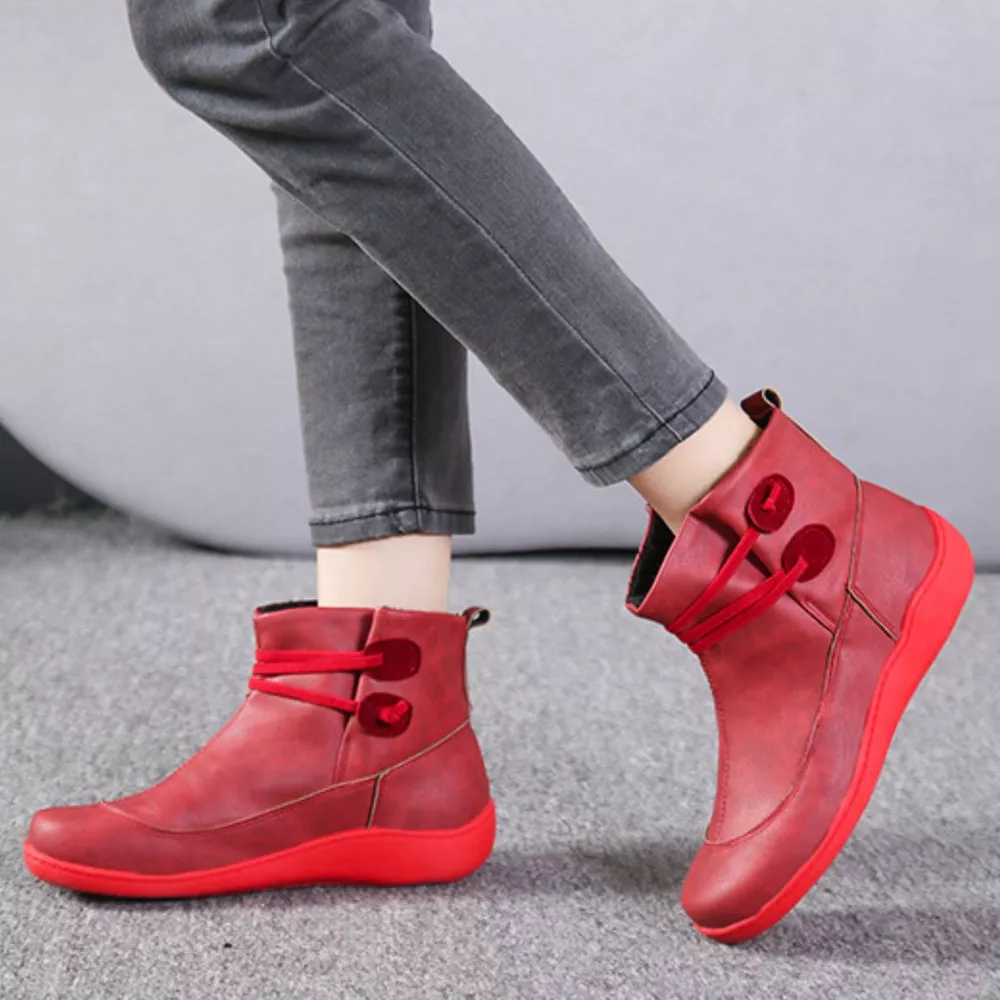 Button Detail Ankle Boots, image 11