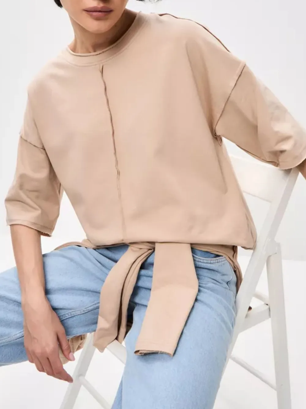 Round Neck Half Sleeve T-Shirt, image 12