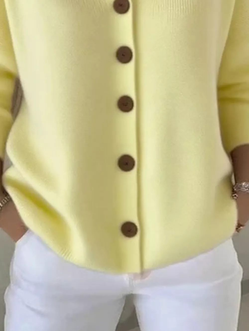 Full Size Hooded Button-Front Soft Knit Cardigan Plus Size, image 20