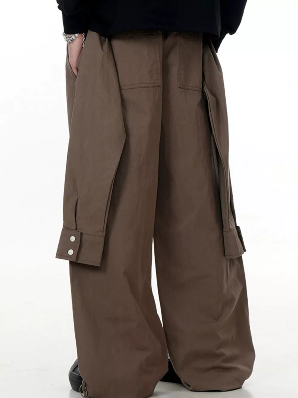 Men's Wide-Legged Casual Pants, image 5