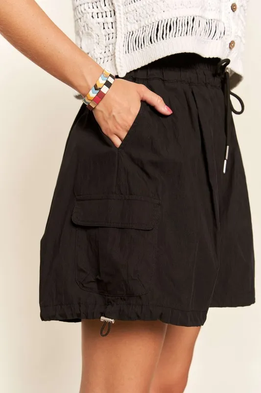 Drawstring Shorts with Pockets, image 4