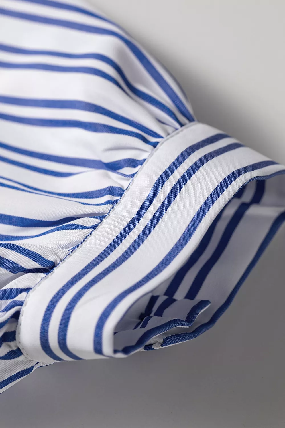 Stripe Embroidered Detail Button Front Long Sleeve Shirt, image 7