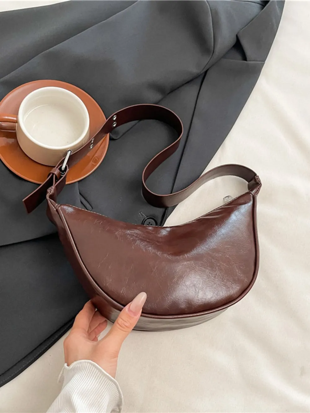 Adjustable Strap Shoulder Bag, image 7