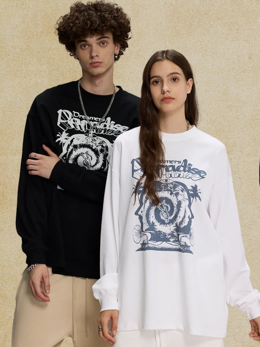 Men's Round Neck Graphic T-Shirt, image 3