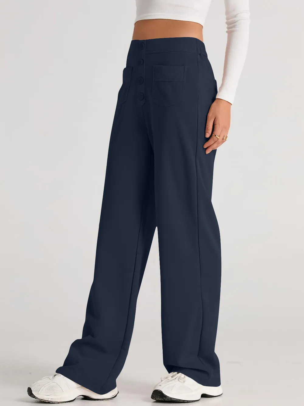 High Waist Wide Leg Pants, image 29