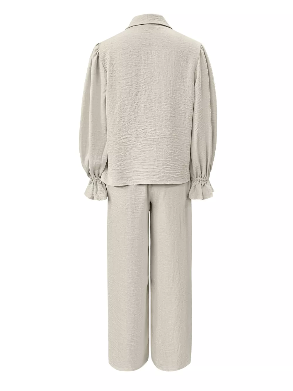 Ruffle Sleeve Shirt and Pants Set, image 10