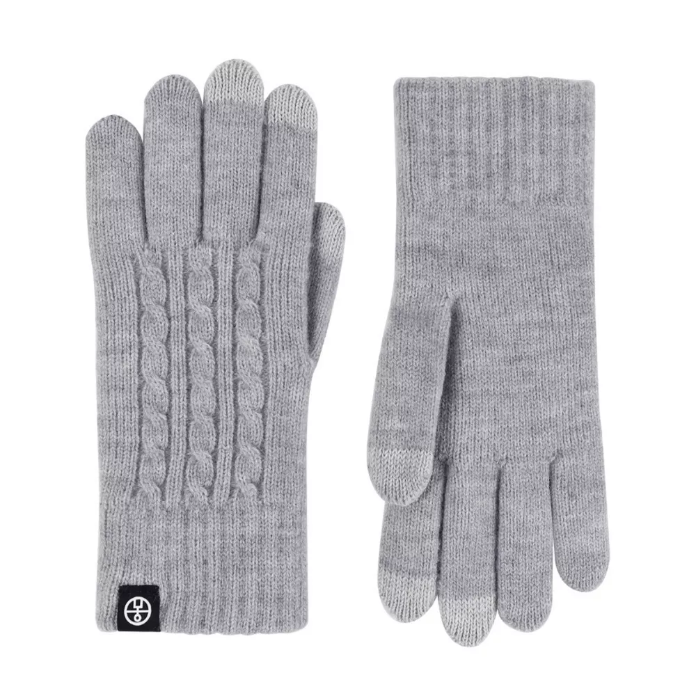 Cable Knit Touchscreen Gloves, image 9