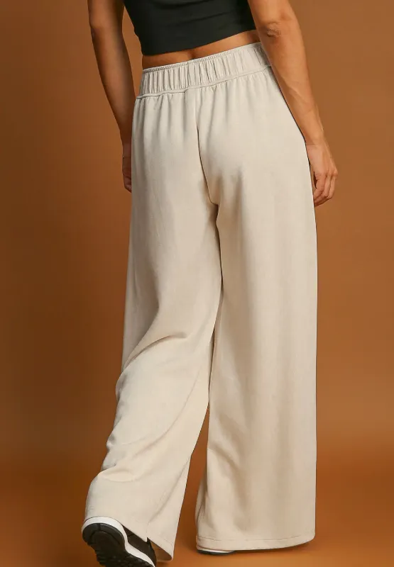 Drawstring Wide Leg Pants, image 8