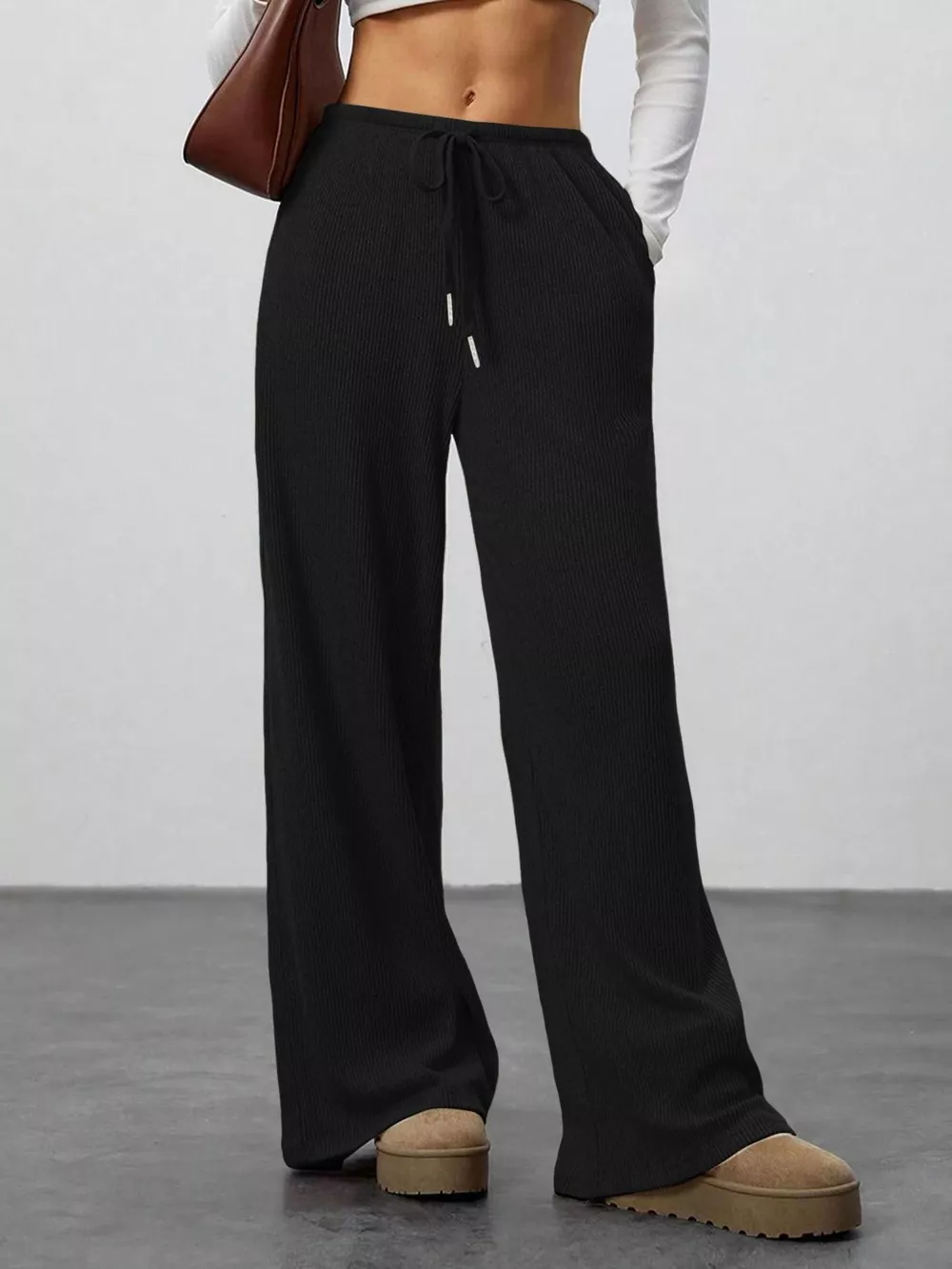 Relaxed Fit Drawstring Pants, image 23