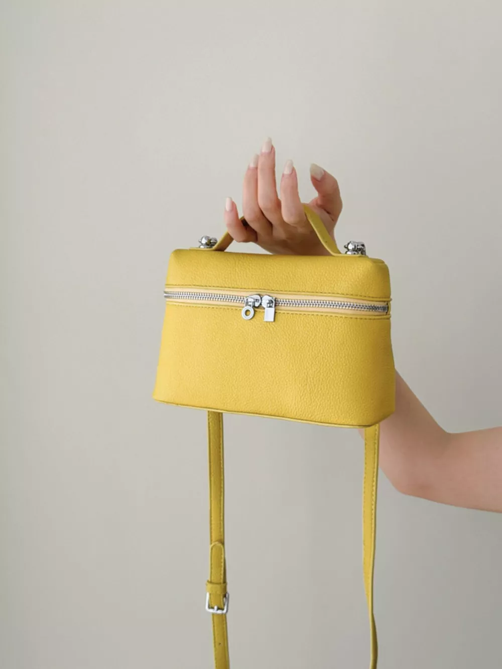 Textured Zipper Crossbody Bag, image 11