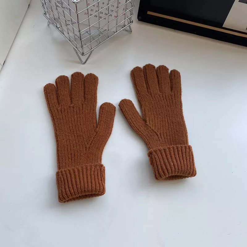 Warm Knitted Winter Gloves, image 8