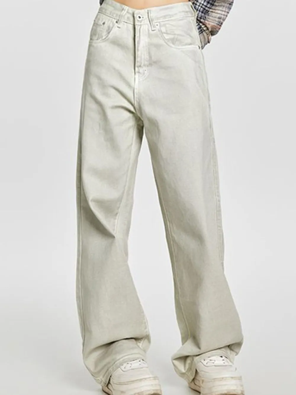 Men's High Waist Wide Leg Casual Pants, image 3