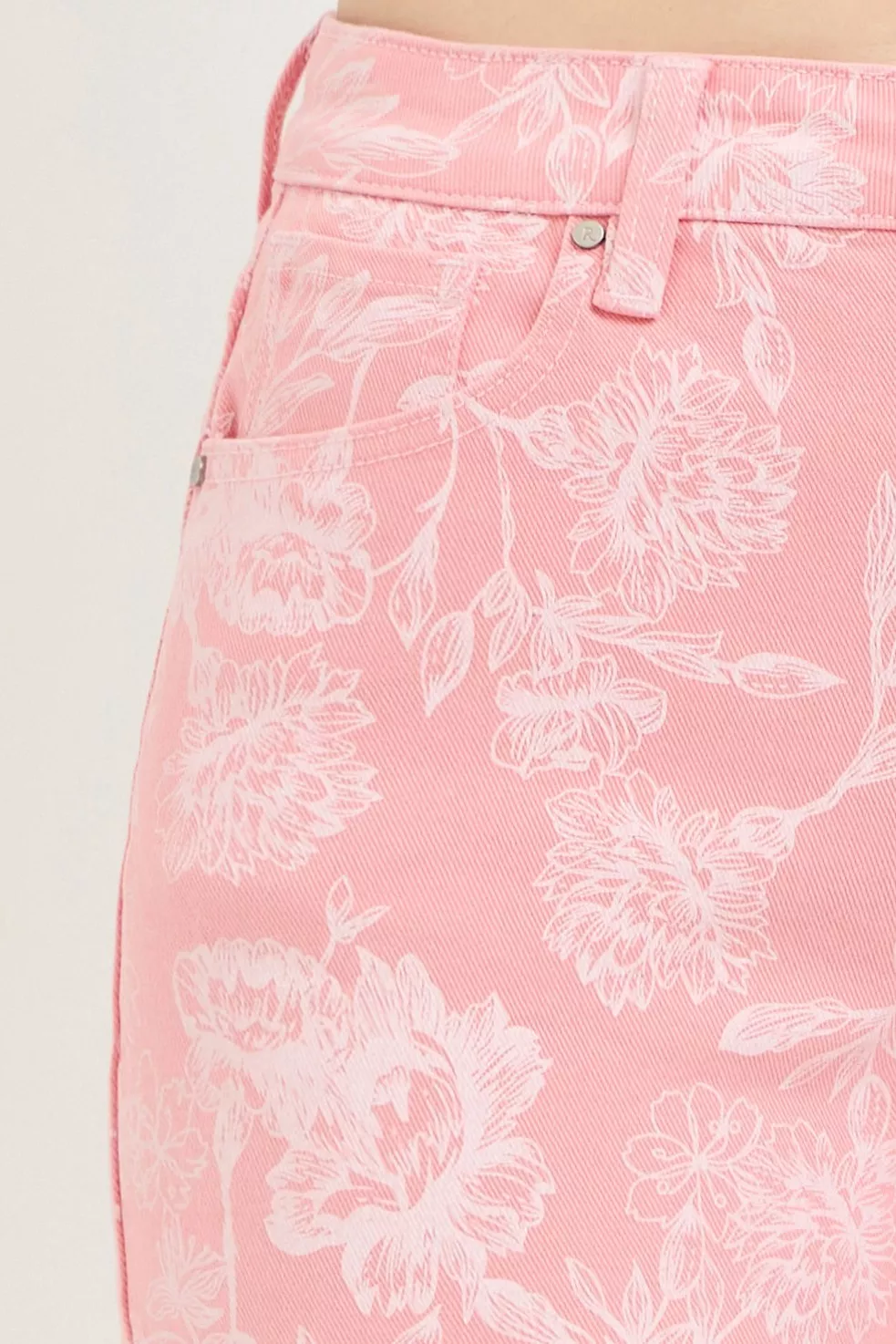 High Rise Printed Shorts, image 8