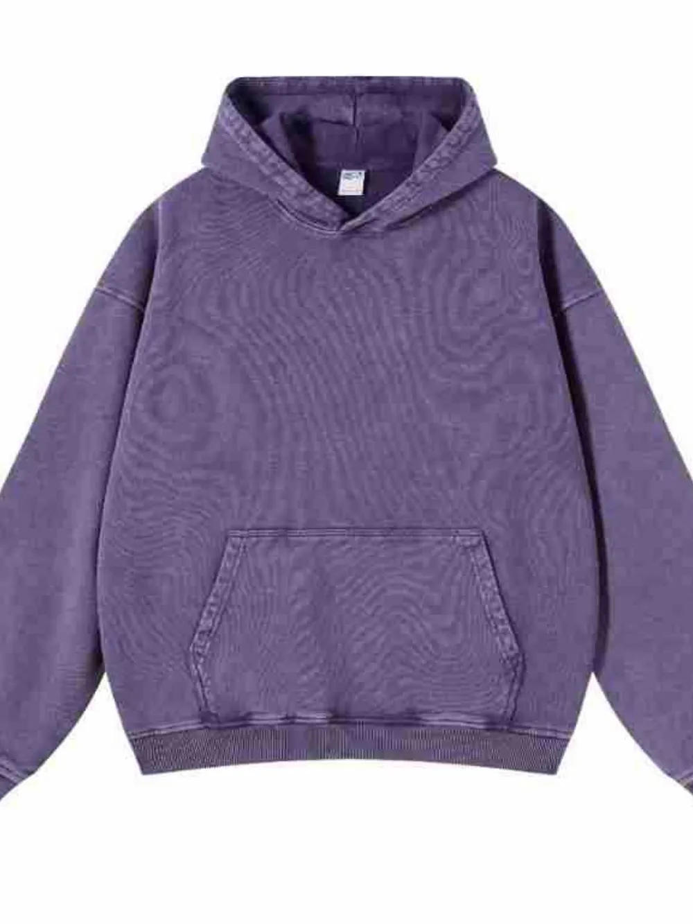 Men's Washed Oversized Long Sleeve Hoodie, image 10