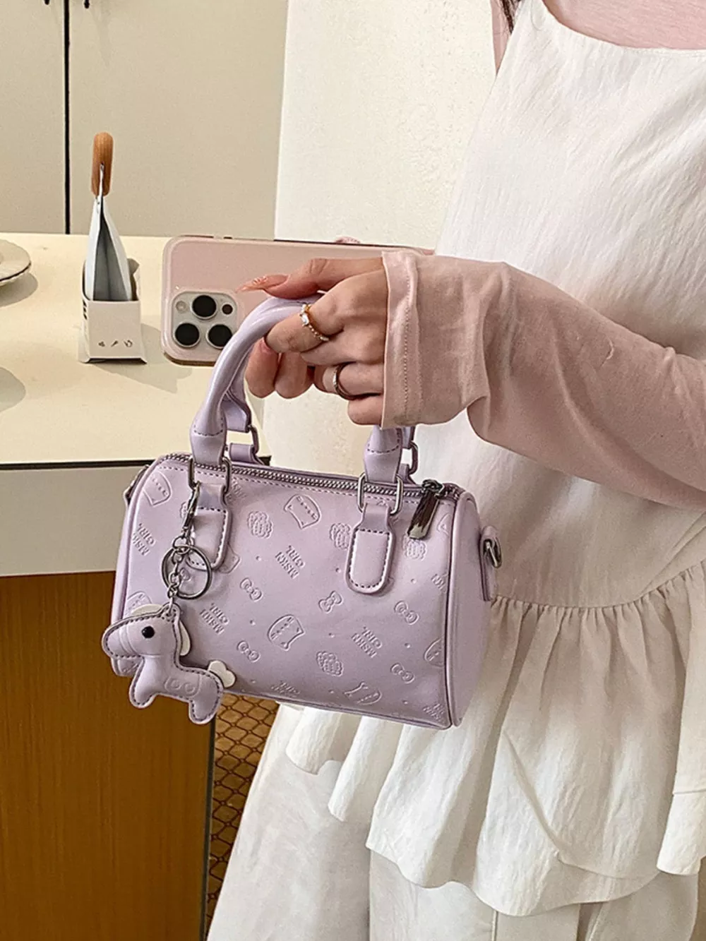 Top Handle Crossbody Bag, image 5