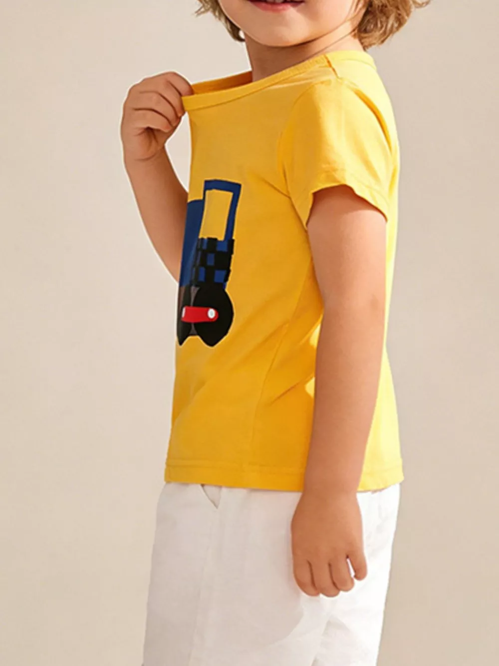 Children's Train Graphic Short Sleeve T-Shirt, image 4